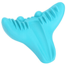 Ergonomic Neck Pillow For TMJ Pain Relief And Cervical Spine Alignment With Non Electric Muscle Relaxation And Posture Correction Functionality