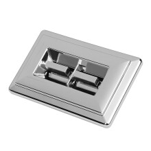 Master Power Door Window  Driver Side for 78-91 Pickup Truck      Chrome 2 Button