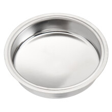 Filtre à café aveugle en acier inoxydable pour machines à expresso, résistant à la rouille et à l'usure, compatible avec les modèles Delonghi