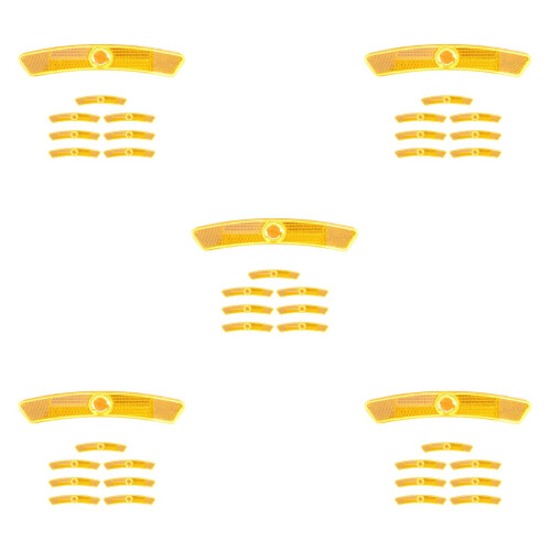 40St Reflectoren Plastic Veiligheid Nachtaccessoire 2