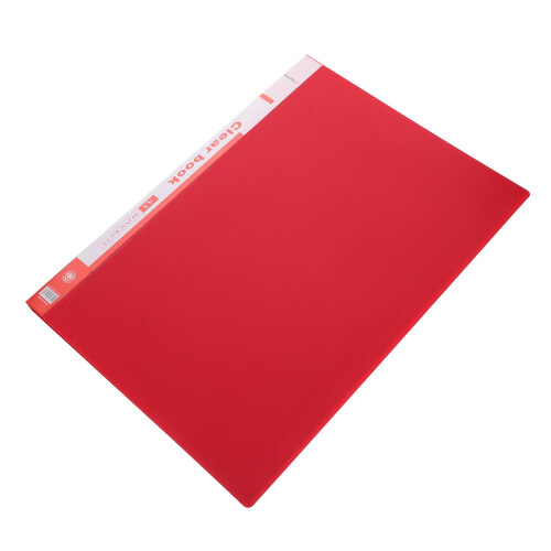 3St Rood Plastic Map Organizer Met Beschermhoezen Voor 2