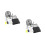2Pcs Portable 75 Ball Machine Black Manual Game Set 5