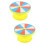 2Pcs Lightweight Yellow Math Turntables for DIY Party Prize Wheels 8