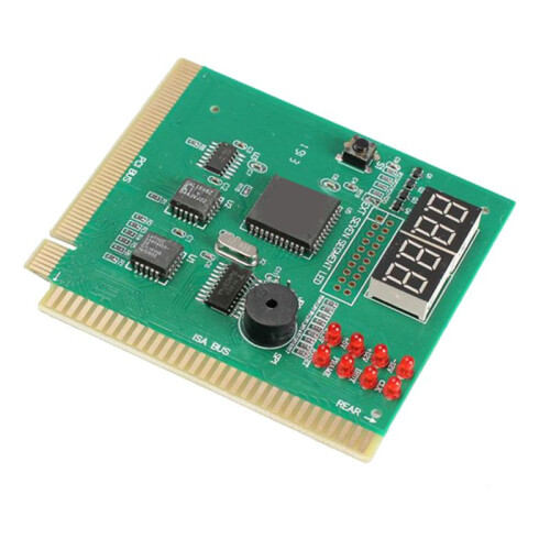 4-Digit LCD Display PC Analyzer Diagnostic Card Motherboard Post Tester Computer Analysis PCI Card Networking Memory Cpu 2
