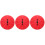 3Pièces Roue Rotative Rouge Pour Jeux Animations De Soirée 4