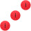 3Pièces Roue Rotative Rouge Pour Jeux Animations De Soirée 5