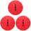 3Pièces Roue Rotative Rouge Pour Jeux Animations De Soirée 1