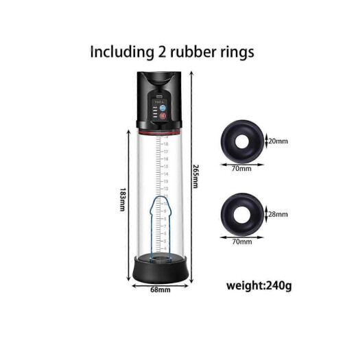 Rechargeable Automatic vacuum Enlar for man 2