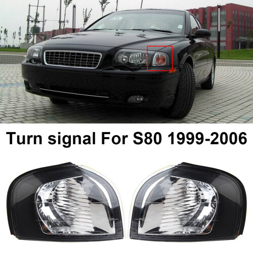 Fog Lights Corner Light Headlight  Turn Light Front Side  Light for  S80 1999-2006 30698427 30698428 1