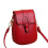 (red) Anti-Theft Mini Shoulder Bag w/Strap 1