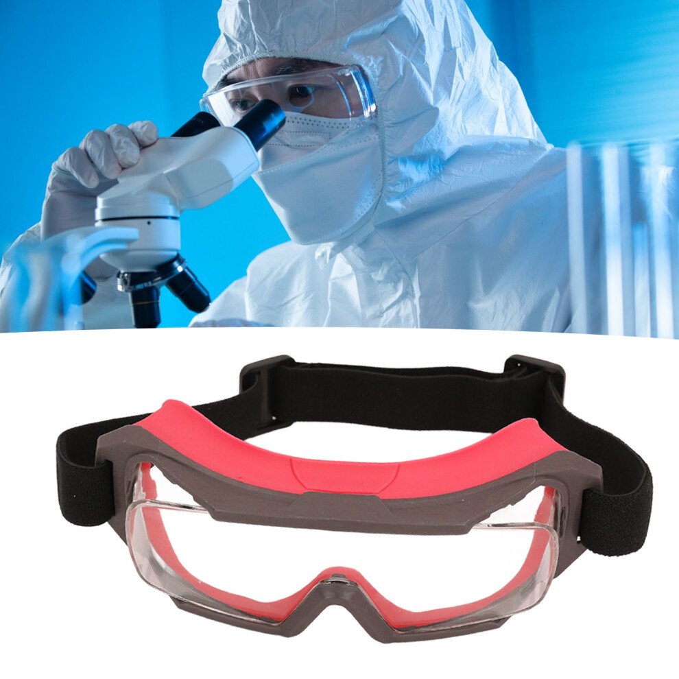Anti Fog Safety Goggles Eye Protection For Indoor Outdoor Red 8001391376455