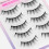 3D False Eyelashes 5-Pack for Party Makeup 9