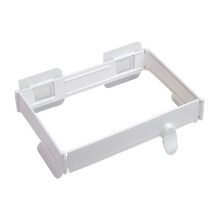 (White) Porte-Sacs Pliable Murale Économiseur d'Espace
