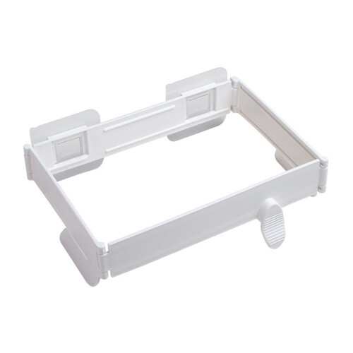 (White) Porte-Sacs Pliable Murale Économiseur d'Espace