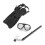 (Black, M) Diving Mask Snorkel Fins Set - Multicolor 1