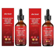 (2pcs)1-3x Cayenne Pepper Drops, Aeluro Cayenne Pepper Liquid Drops, Containing Hawthorn Beetroot