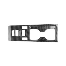 Car Carbon Fiber Center Console Water Cup Holder Dekoration Cover Trim Sticker für IONIQ 6 2022 2023+ LHD