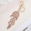 (Pink) Rhinestone Dream Catcher Keychain - Holiday Gift 2
