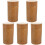 5Pièces Boîtes Bambou Pour Stockage Café Usage 1