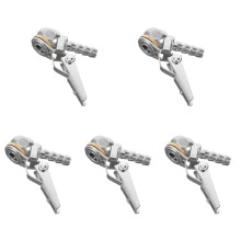 5Pièces Embouts Clip Cuivre Pour Gonflage Verrouillage Rapide