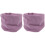 2Pièces Protection Oreilles Multifonction En Coton Doux Violet 1