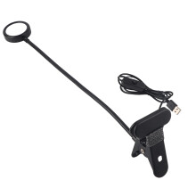 Flexible Neck Desk Lamp Clip Design USB Rechargeable Eye Protection Adjustable Brightness Durable Material Decorative Lighting Night Light Reading