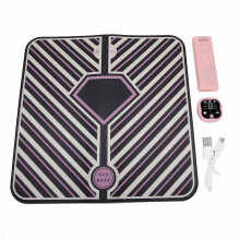 TENS Massage Technology Foot Massager For Neuropathy Pain Relief, EMS Pulse Therapy Mat With Remote Control Back Massager Detachable Design Multi