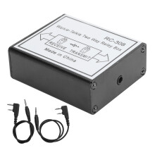 Real Time Duplex Repeater Two Mode Select Controller With K Plug Cable Audio Trigger Mode Compatible For Handheld Radios, Two Way Forwarding Function