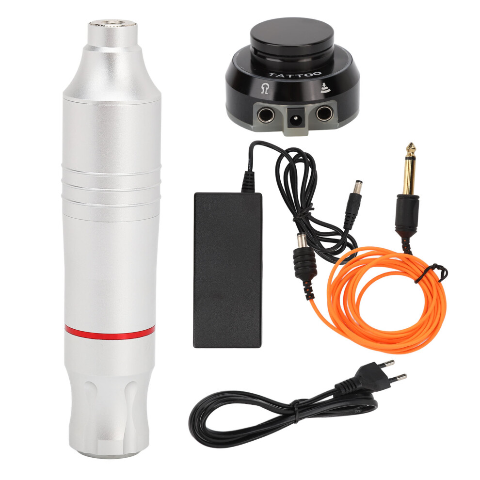 Adjustable Needle Length Rotary Tattoo Machine Pen Style Cartridge Needles Ergonomic Design Low Noise Long Lasting Stability Lightweight Unibody