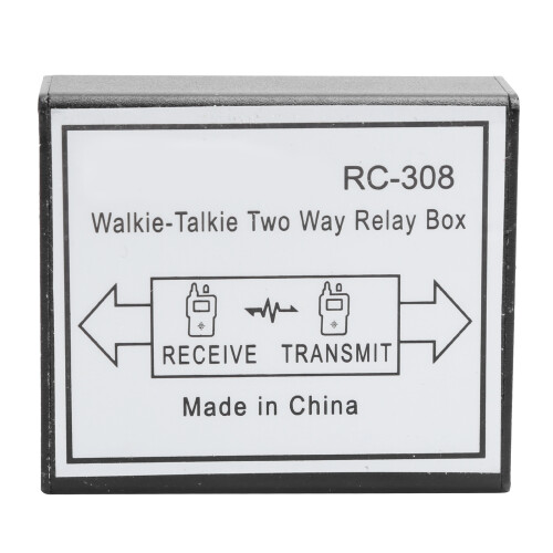 Real Time Duplex Repeater Two Mode Select Controller With K Plug Cable Audio Trigger Mode Compatible For Handheld Radios, Two Way Forwarding Function 1
