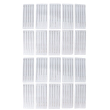 Clear Tattoo Tips Set Sharp Smooth Use Disposable Tattoo Needles Sterilized Tattoo Tips Mixed Tattoo Needles Assorted Tattoo Tips Stainless Steel