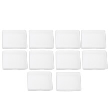 Dustproof Storage Case With Hinged Lid Moisture Resistant Clear Plastic Box For Office Supplies Crafts Hardware Rounded Corners Snap Tight Closure