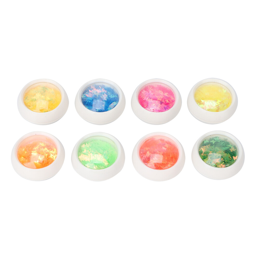 Lightweight Holographic Polyester Solvent Resistant Glitter Flakes Sparkling Cosmetic Powder Chunky Body Glitter Nail Art Festival Makeup Iridescent