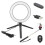 USB Powered Desk Light LED Ring Light With Adjustable Tripod Stand Compact And Portable Even Lighting Without Glare3Light Modes For Live Streaming 6