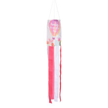 Bandeira de catavento para porta de entrada, enfeite de primavera para jardim, decoração externa suspensa com design de padrão especial,