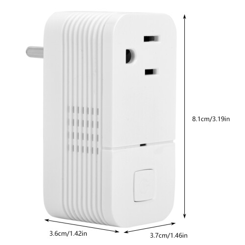 Compact Smart Plug Mini Dual USB Ports Relay Networking Extension Timer Function App Remote Control Google Assistant And Alexa Compatible ETL FCC 1