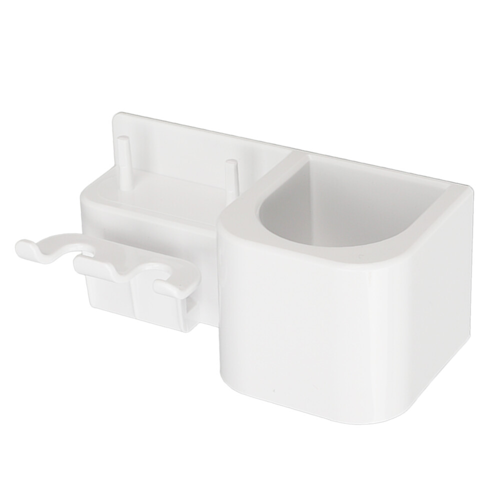 Grey Electric Toothbrush Holder Self Adhesive Waterproof Bathroom Storage