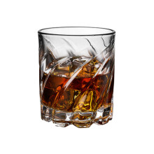 Luxury Crystal Whiskey Glass Rotatable Base Heavy Weighted Base Lead-Free Crystal Perfect For Spirits Enthusiasts