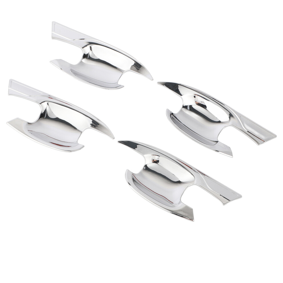4Pcs Abs Exterior Door Handle Bowl Cover Fit Subaru Outback 2020-2023 Silver 6941387512745