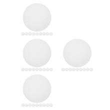 40Pcs White Silicone Steaming Pads Non-Stick Round Steamer Mesh Mats