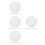 40Pcs White Silicone Steaming Pads Non-Stick Round Steamer Mesh Mats 1