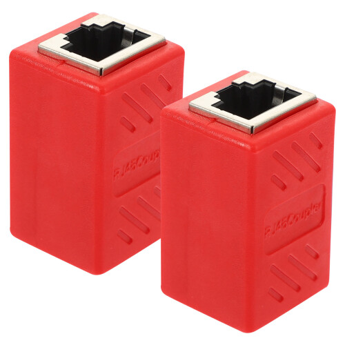 8 Pcs Network Cable Connector Jumper Abs Wireless