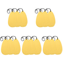 15Pièces Chiffons Doux Jaunes Pour Nettoyer Flûte Saxophone Clarinette