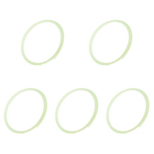 5Pcs Light Green Plastic Brake Hose Tubes for Bikes Durable Waterproof