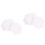 200Pcs White Quilting Sewing Paper Templates Easy Use Crafting Tool 5