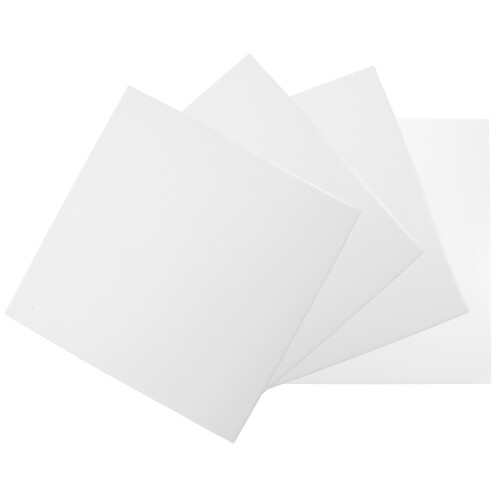 16Pcs Durable White Paper Cake Boards Square Cake Display Trays 1