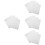 16Pcs Durable White Paper Cake Boards Square Cake Display Trays 7