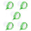 5Pcs Multi-Functional Green Fruit Picker Basket for Outdoor Harvest 9