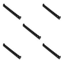 5Pcs Black ABS Recliner Buckle Chair Adjuster for Tattoo & Beauty Use