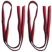 2Pcs Martial Art Karate Belt Flexible Polyester Training Waist Wrap